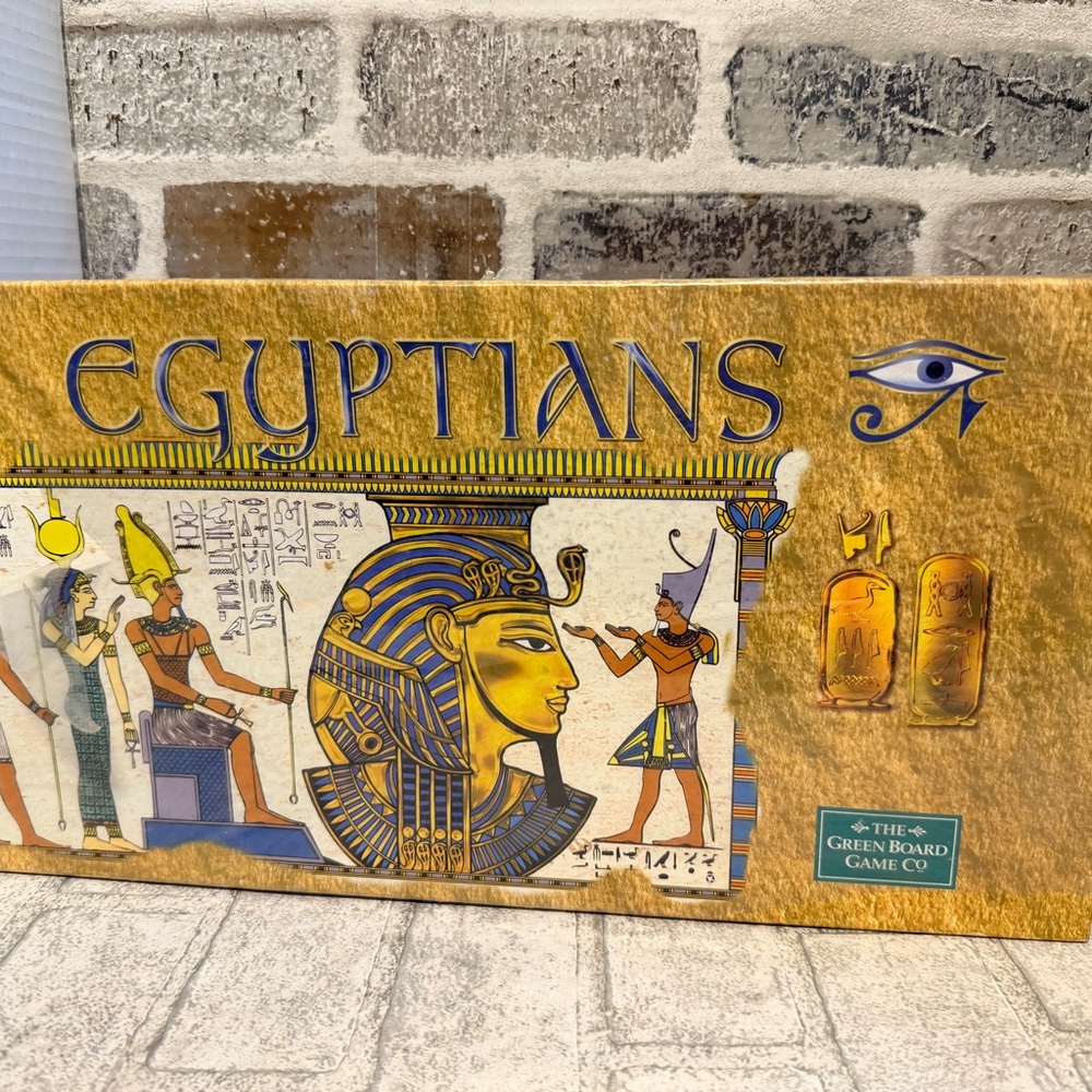 NEW & SEALED! MindWare EGYPTIANS Board Game by The Green Board Game Co.